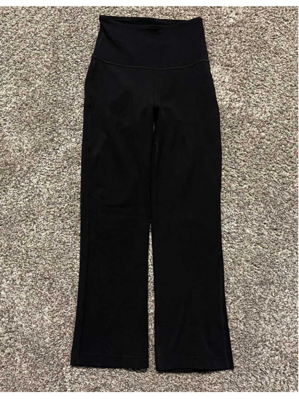 Lululemon Groove Super High Rise Flared Crop, Size 2, 23” Inseam, VGUC